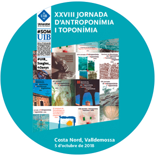 XXVIII Jornada d’Antroponímia i Toponímia