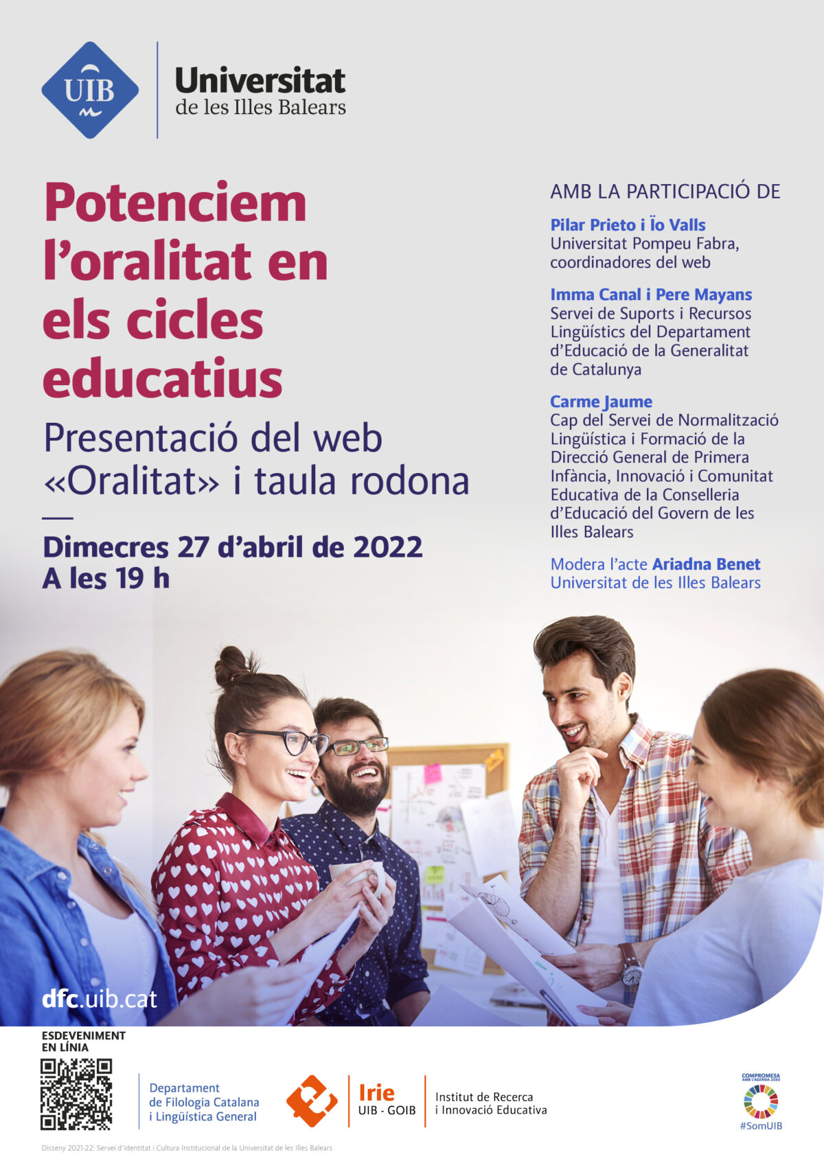 Potenciem l’oralitat en els cicles educatius