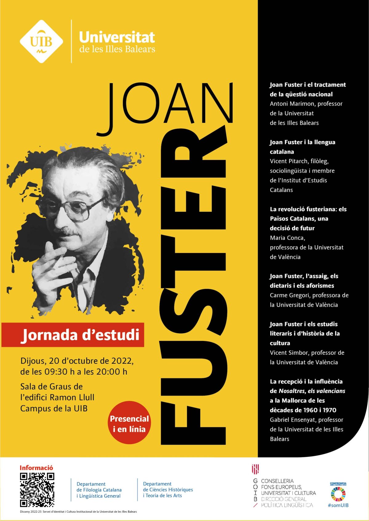 Jornada d’estudi Joan Fuster