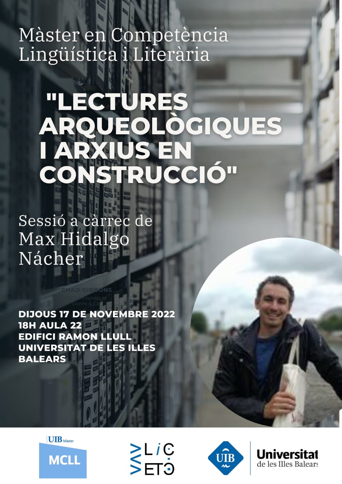 Sessió docent del professor Max Hidalgo Nácher