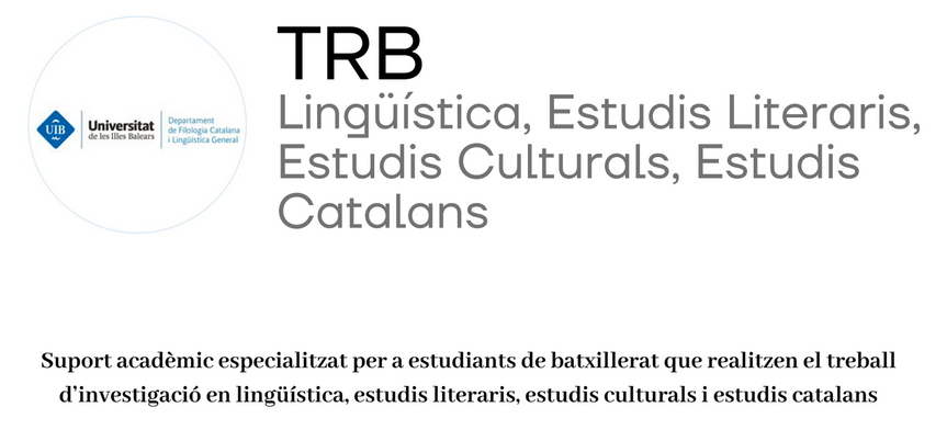 Suport en el TRB per a estudiants de batxillerat